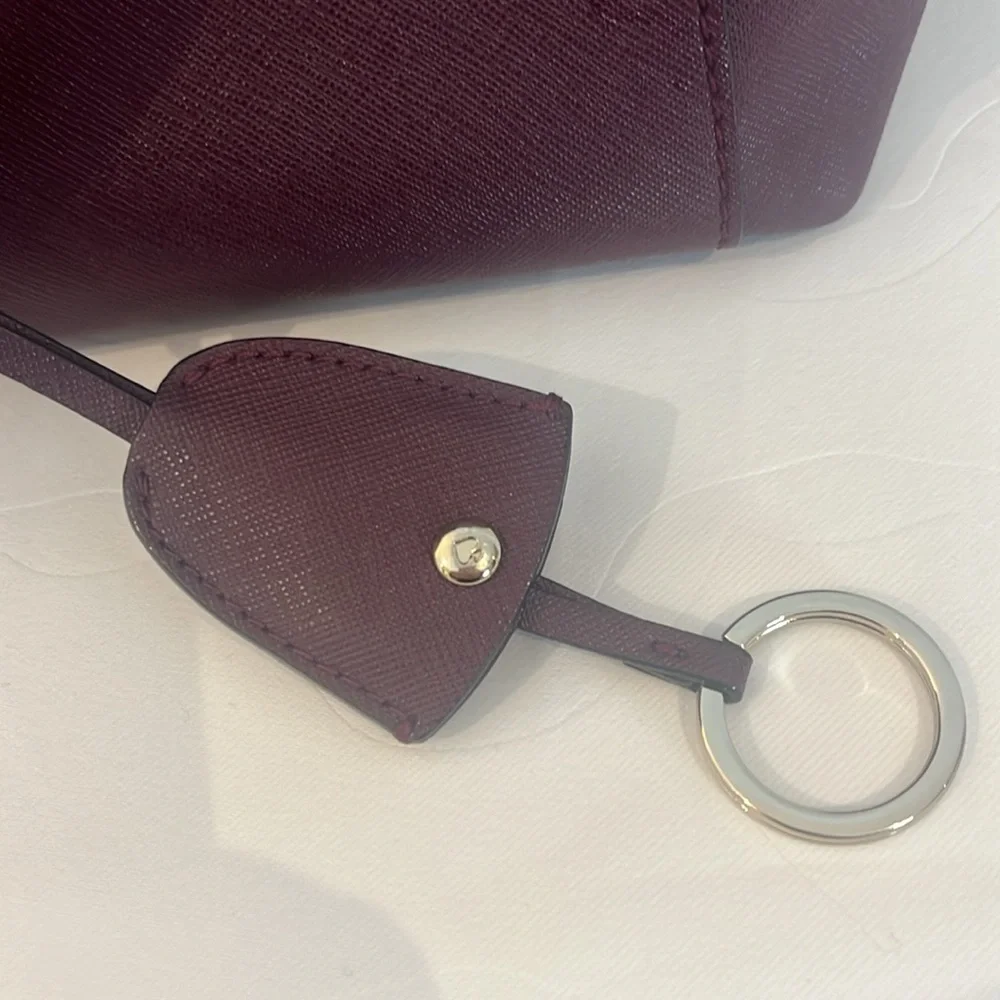 kate spade New York Tilden Place Sloan Satchel in Deep Plum - Picture 14 of 17